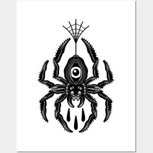 Dark spider Posters and Art